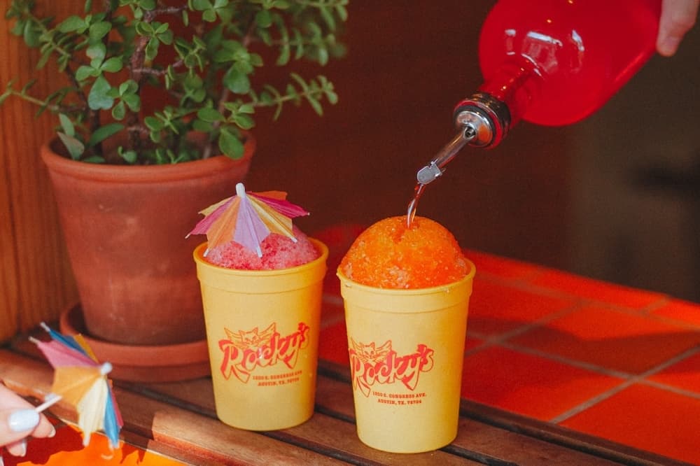 Rocky's Bar shave ice