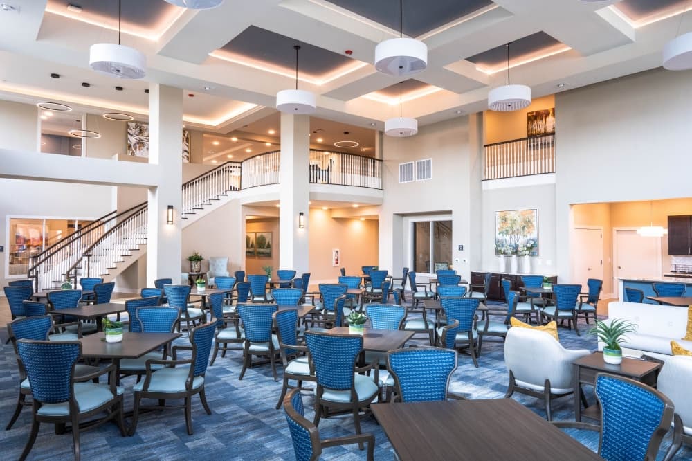 Twin Rivers dining area