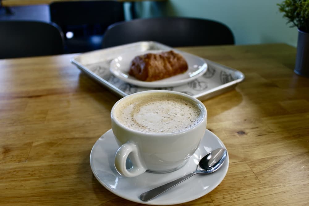 coffee and croissant 