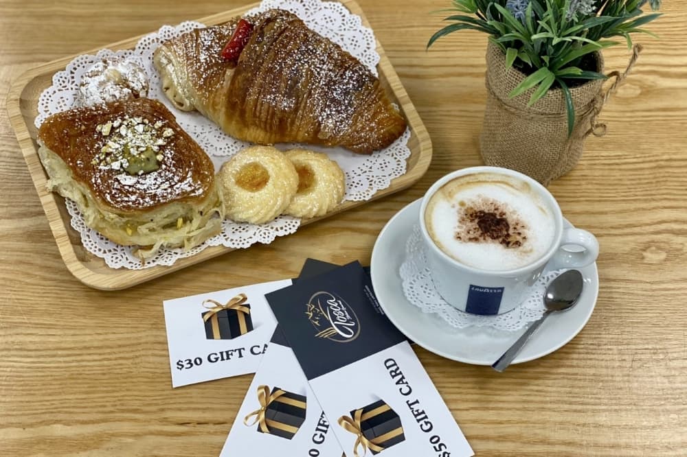 coffee and pastries 