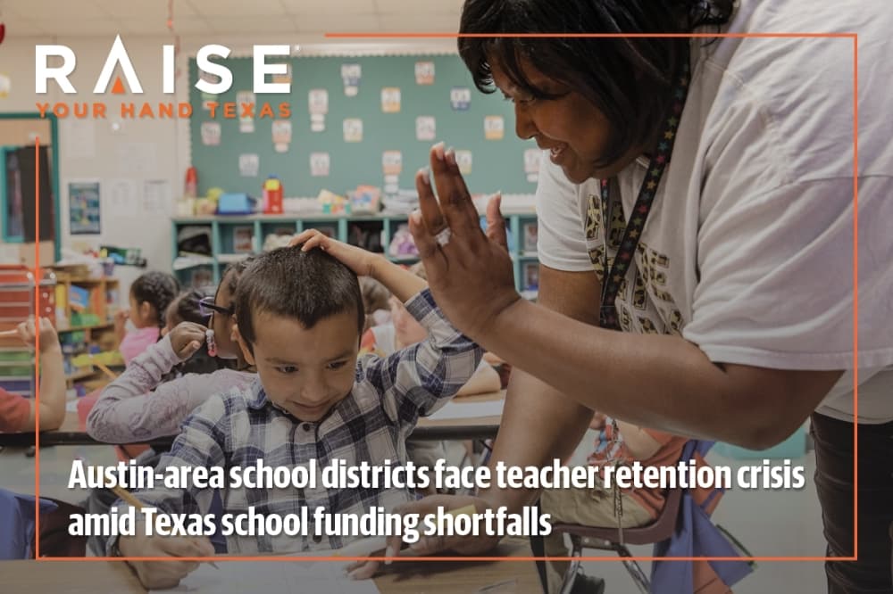 Austin-area school districts face teacher retention crisis amid Texas school funding shortfalls