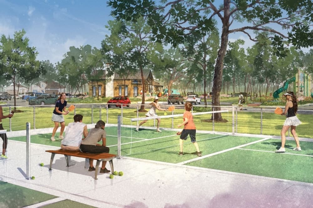 Kresston development along FM 1486 breaks ground on amenity complex