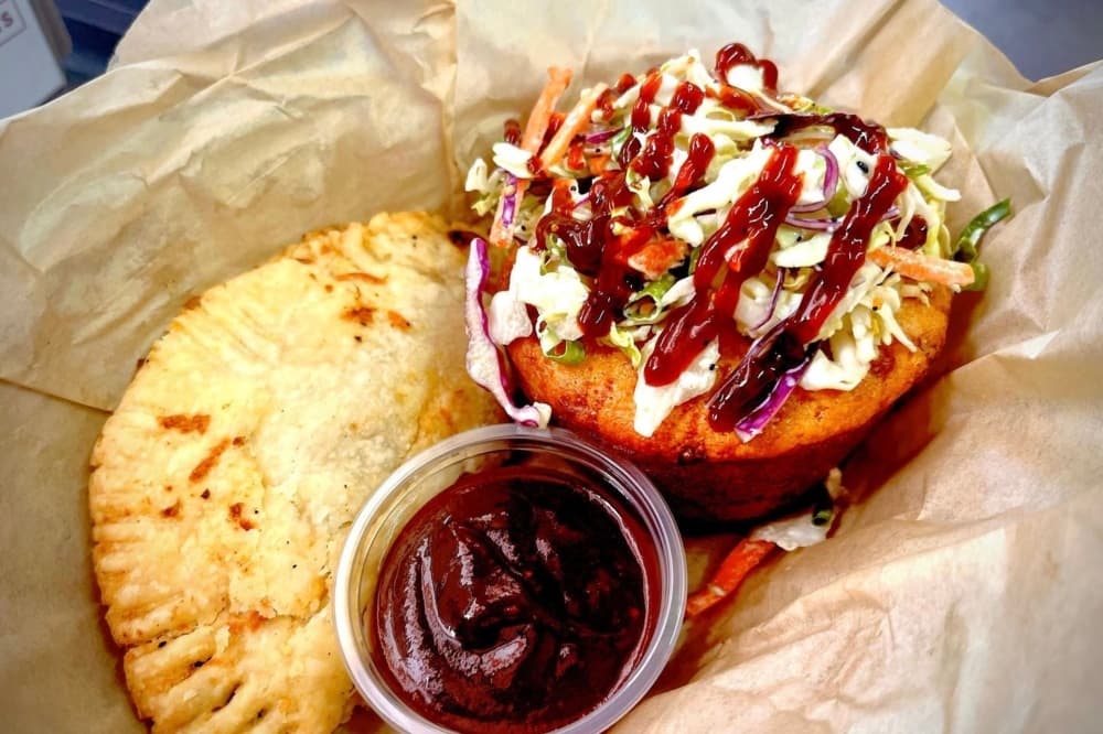 An image of a specialty dish served at the food truck. 