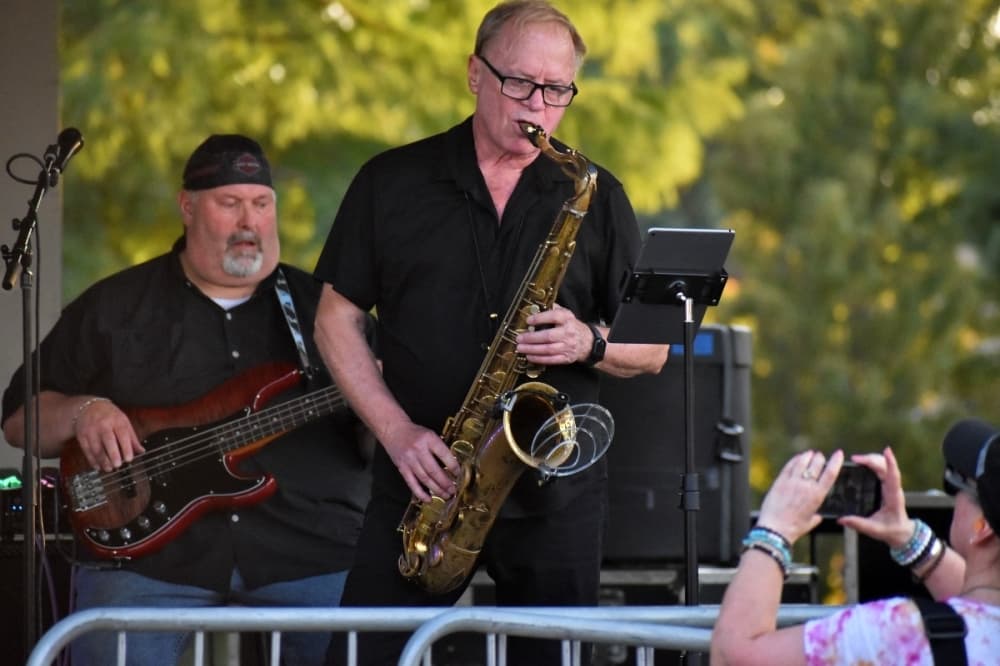 saxophone player