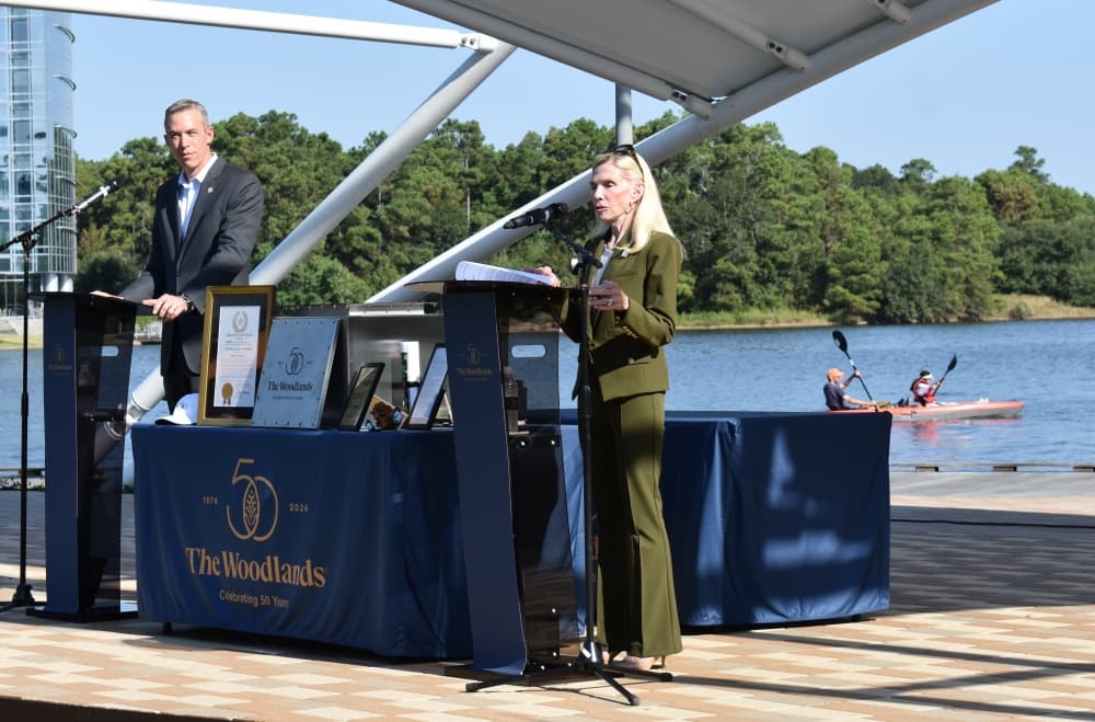 The Woodlands community kicks off 50th anniversary week with time capsule