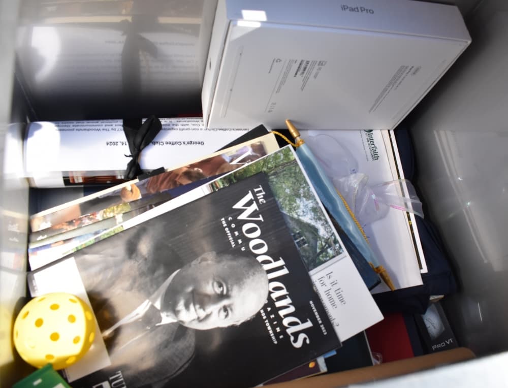 Items in a box