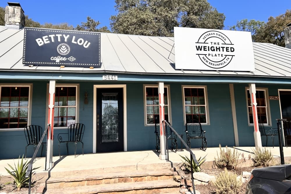 The Weighted Plate and Betty Lou are officially open at 5441 FM 1102 in New Braunfels. (Shaheryar Khan/Community Impact)
