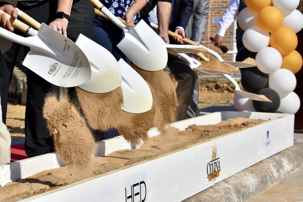 ‘Monumental day’: Celina breaks ground on Downtown Center project