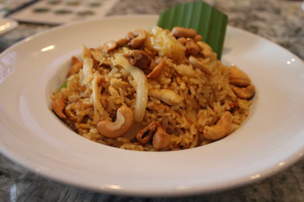 Pineapple fried rice from Manee thai