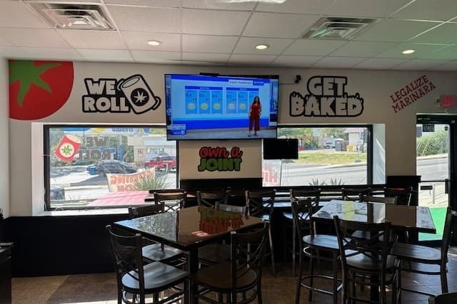 Stoner's Pizza Joint interior
