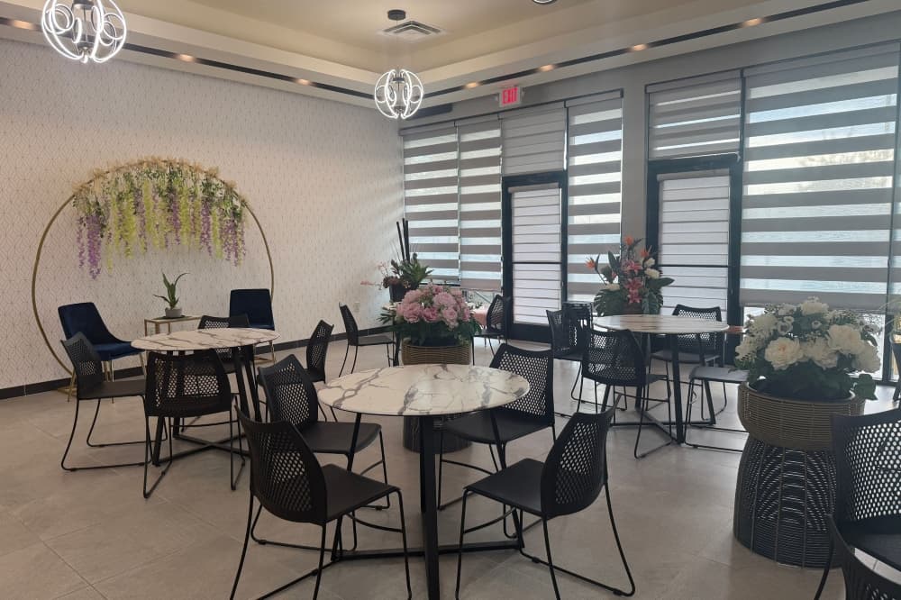 An image of the inside of the business. 