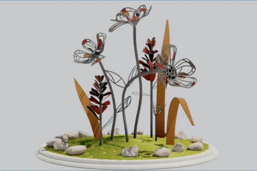 Sculpture planned for East Louisiana Street roundabout in McKinney
