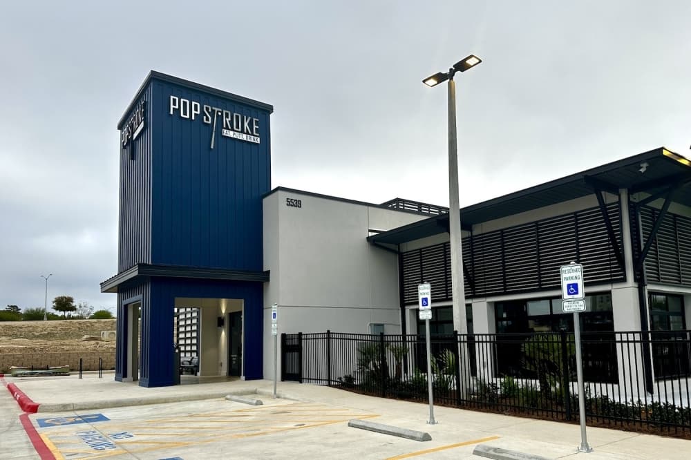 Image shows storefront