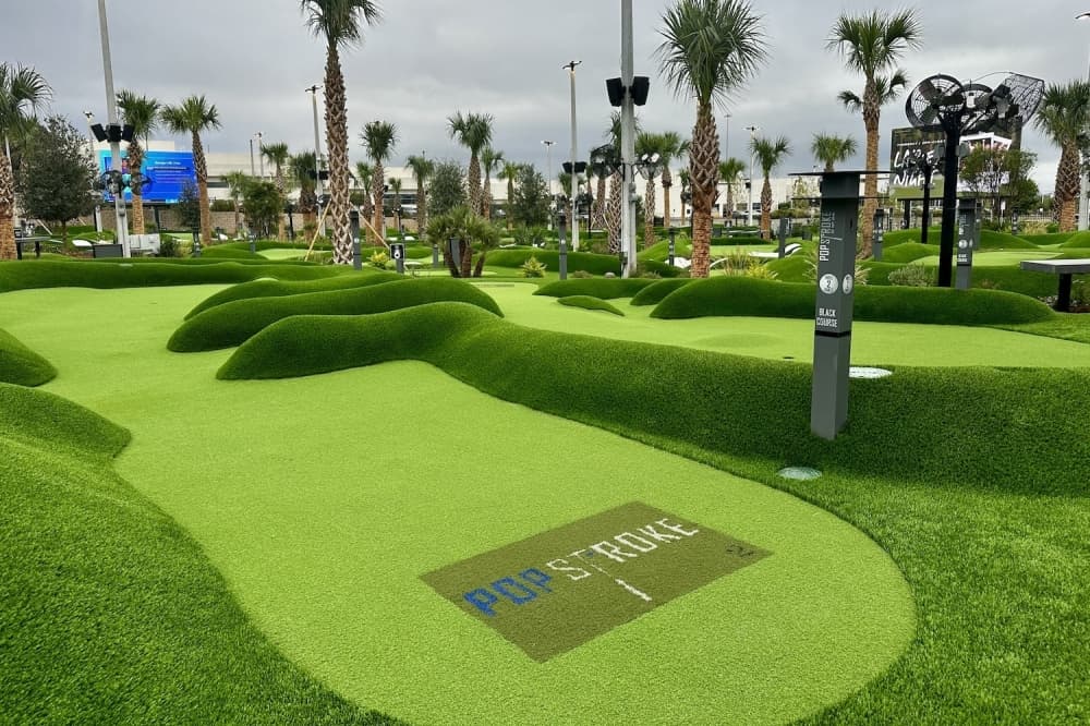Image shows golf course