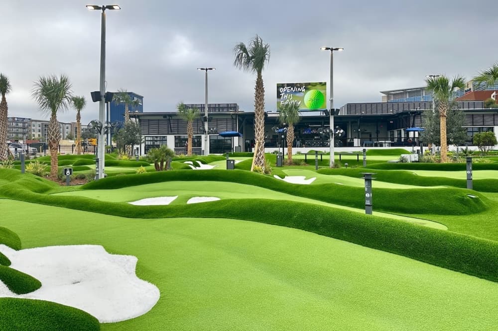 Image shows golf course