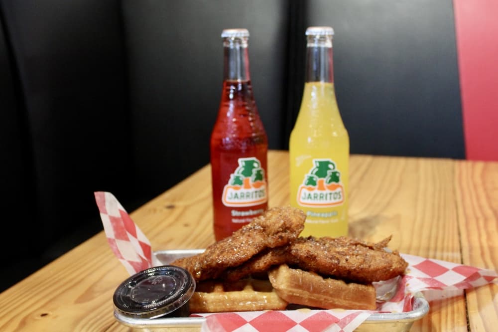 chicken and waffles 