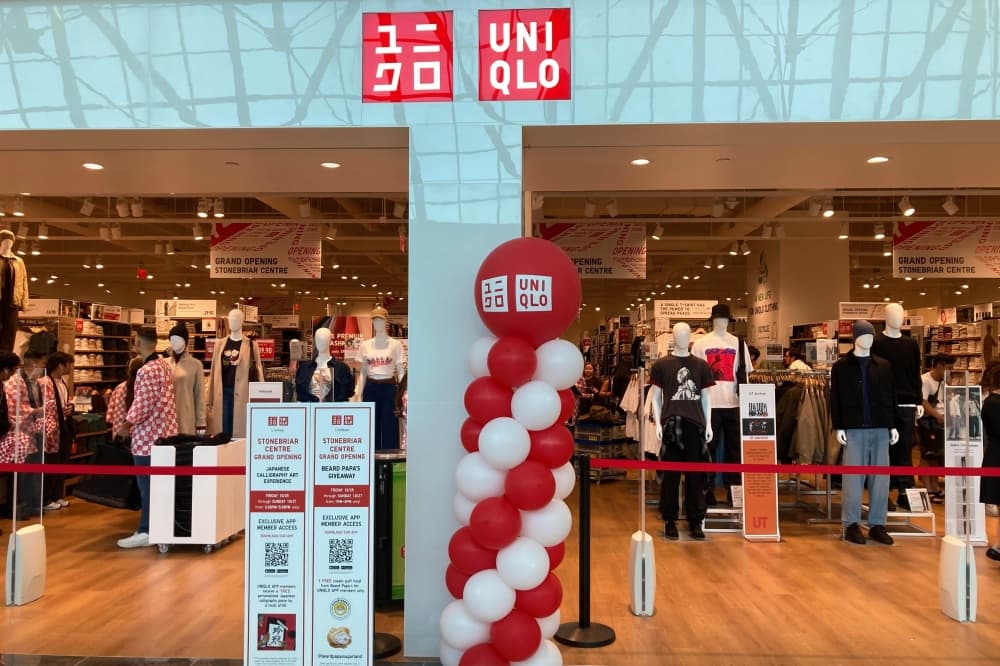 Japan-based clothing brand Uniqlo opens in Frisco’s Stonebriar Centre
