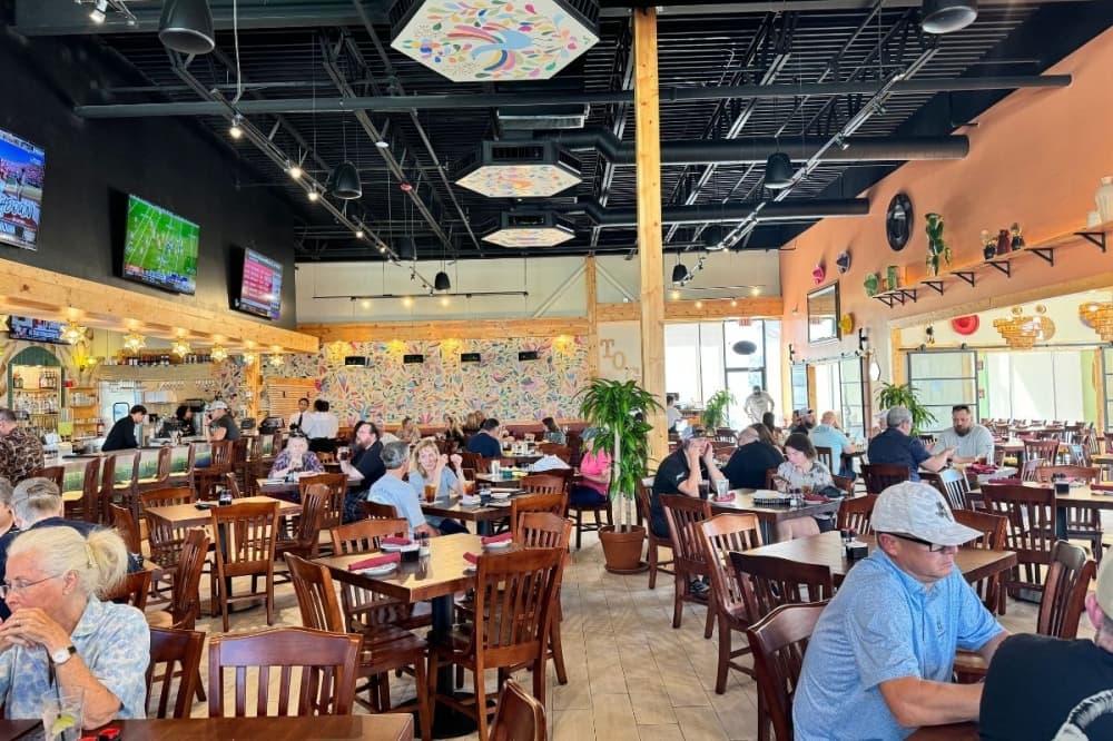 Los Cucos has happy hour Monday and Tuesday all day and lunch specials from 11 a.m.-4 p.m. Monday through Friday. (Nichaela Shaheen/Community Impact)
