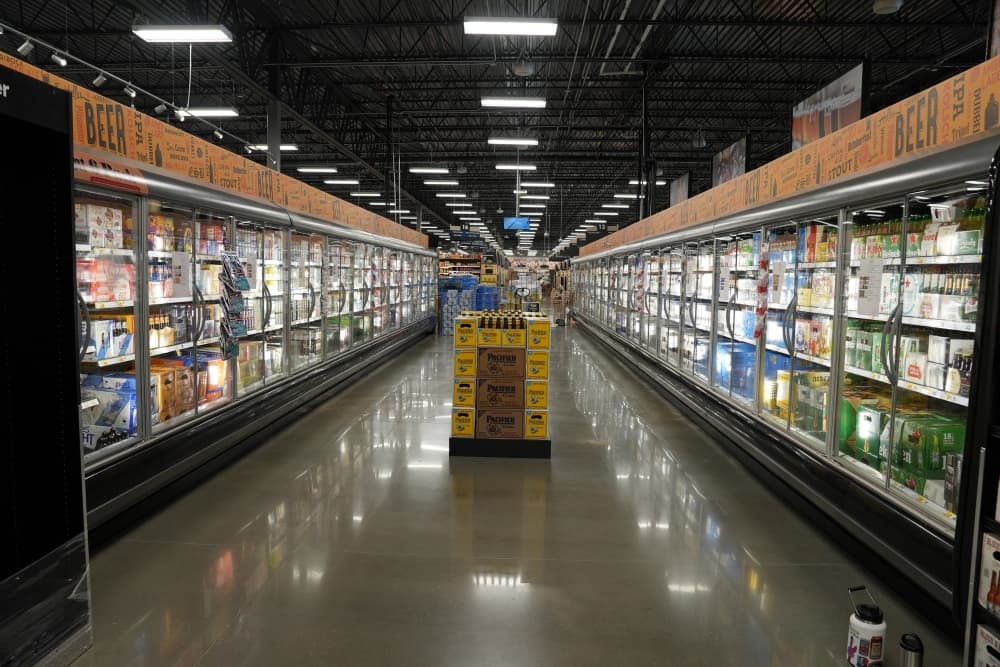 Kroger shopping aisle