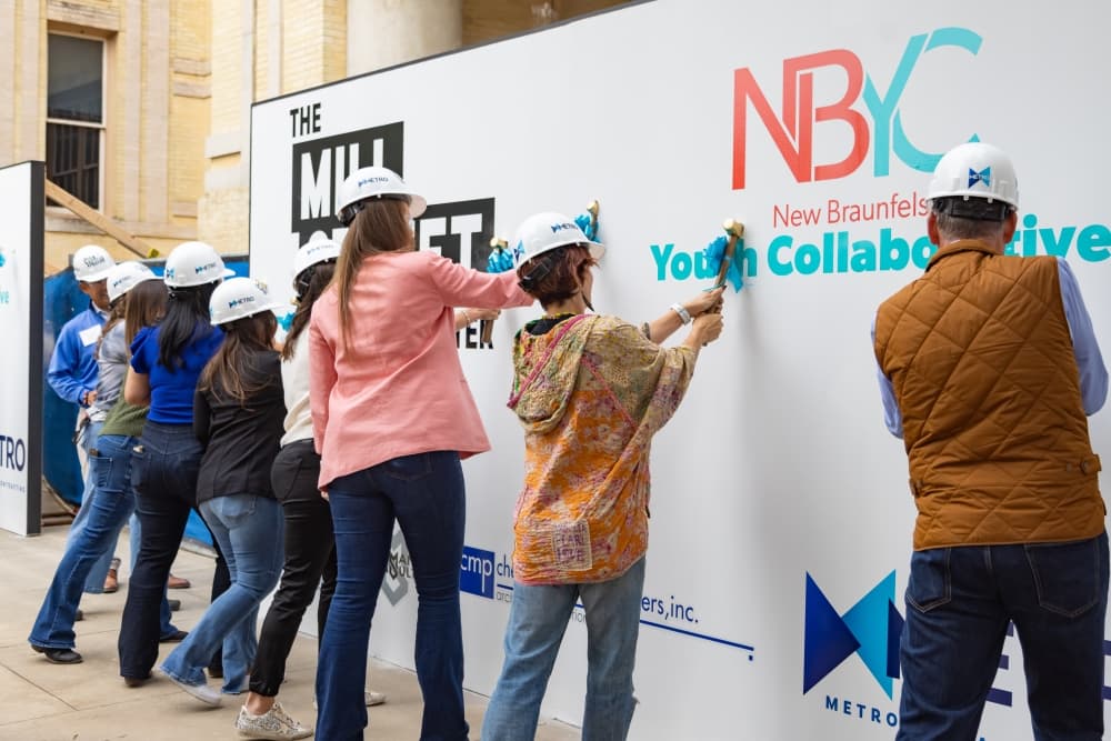Mill Street Youth Center breaks ground in New Braunfels