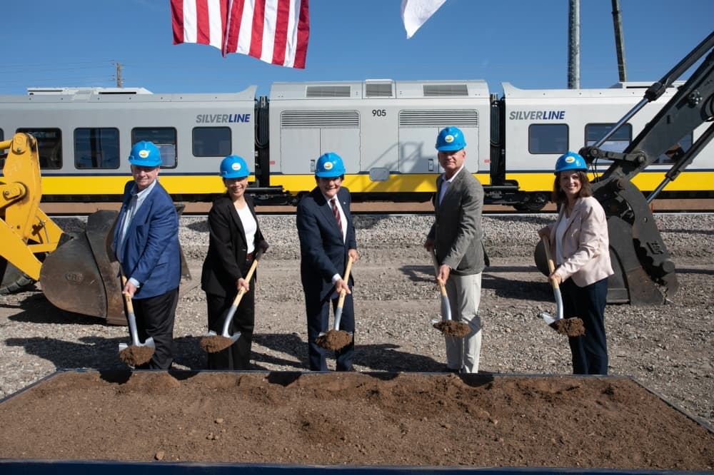 DART breaks ground on Silver Line equipment facility in Plano