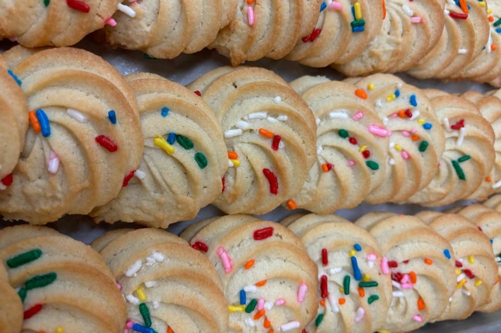 An image of the butter cookies. 