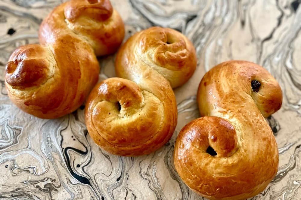 An image of the Saffron Buns. 