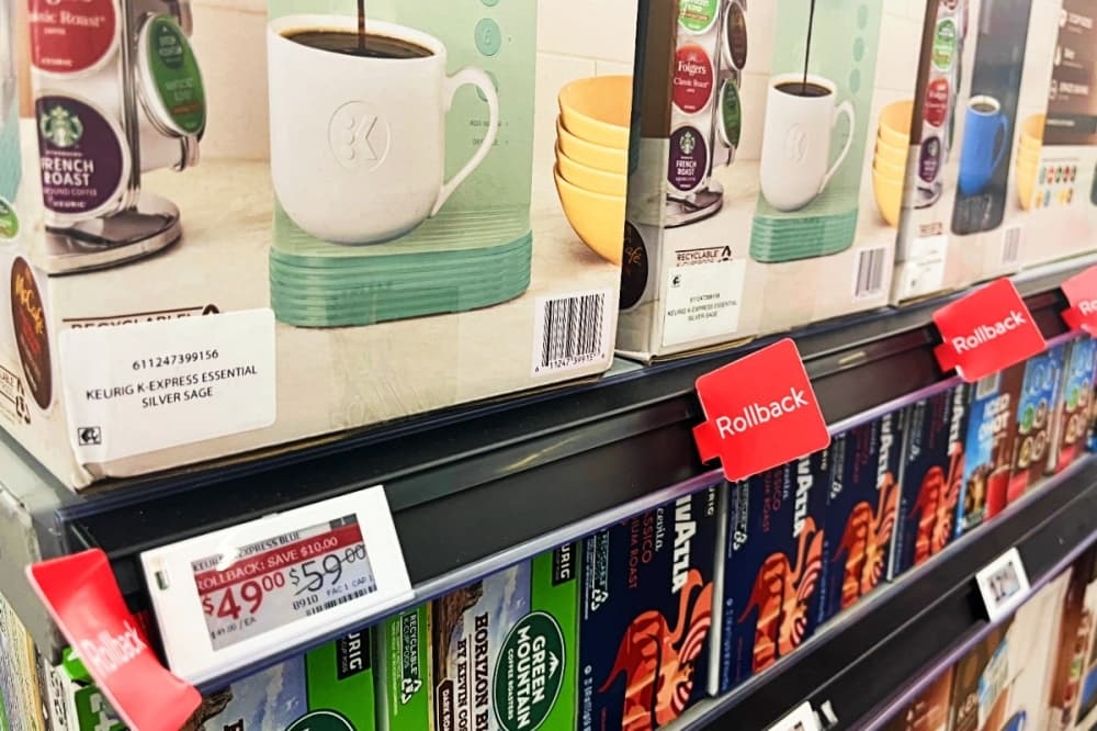 barcodes on coffee