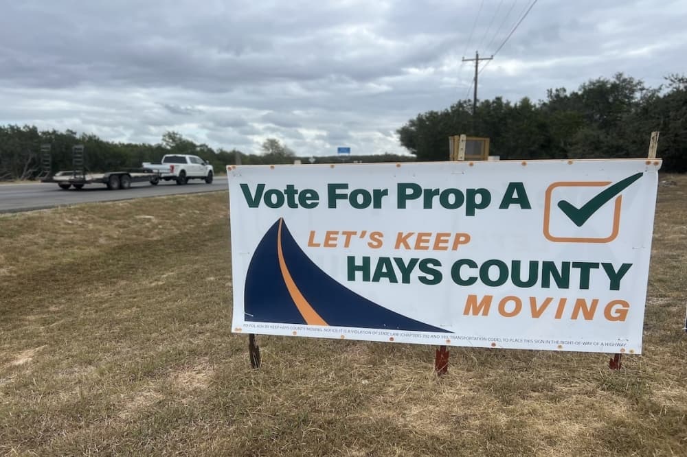 Unofficial results: Hays County's $440M transportation bond passes