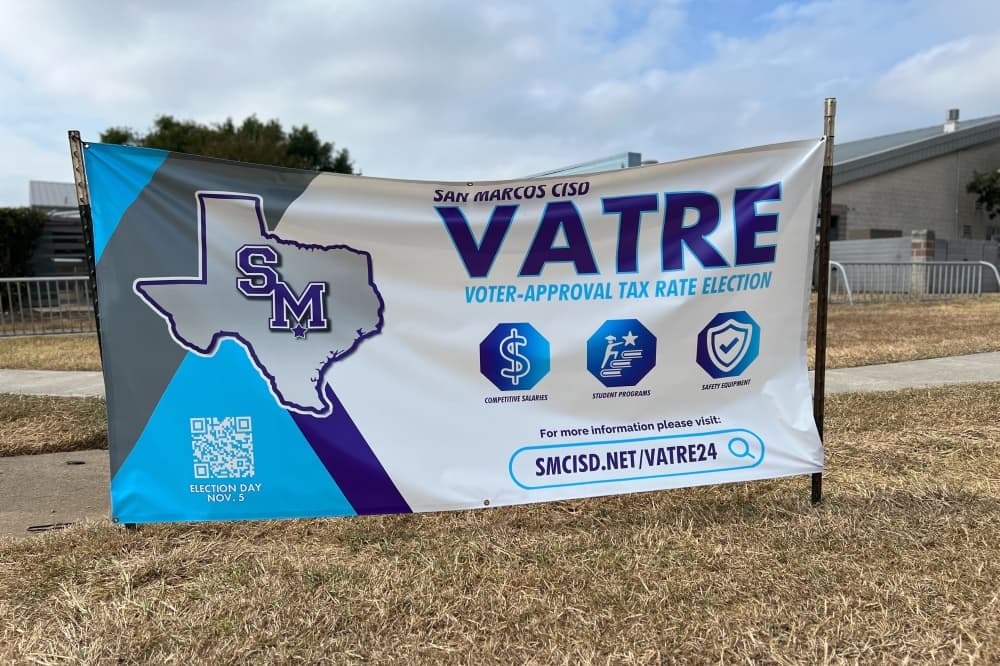 Unofficial election results show 56% of voters in favor for San Marcos CISD VATRE