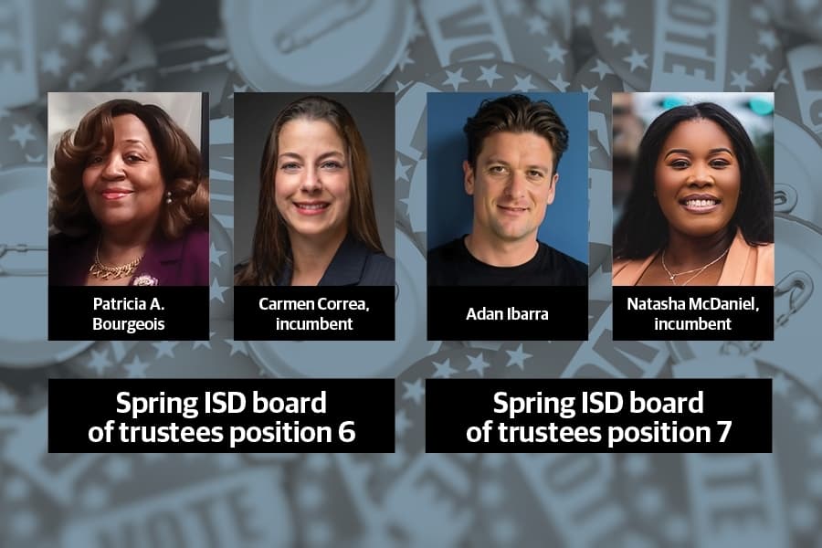 Correa, McDaniel win races for Spring ISD trustee positions 6, 7