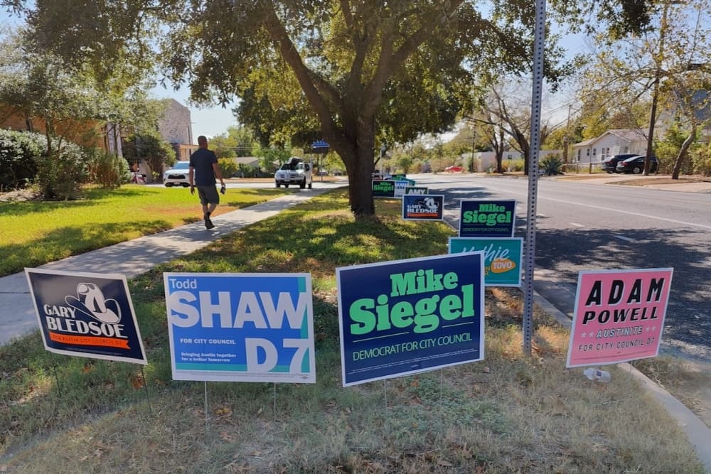 Siegel, Bledsoe head to December runoff election in Austin's District 7 council race