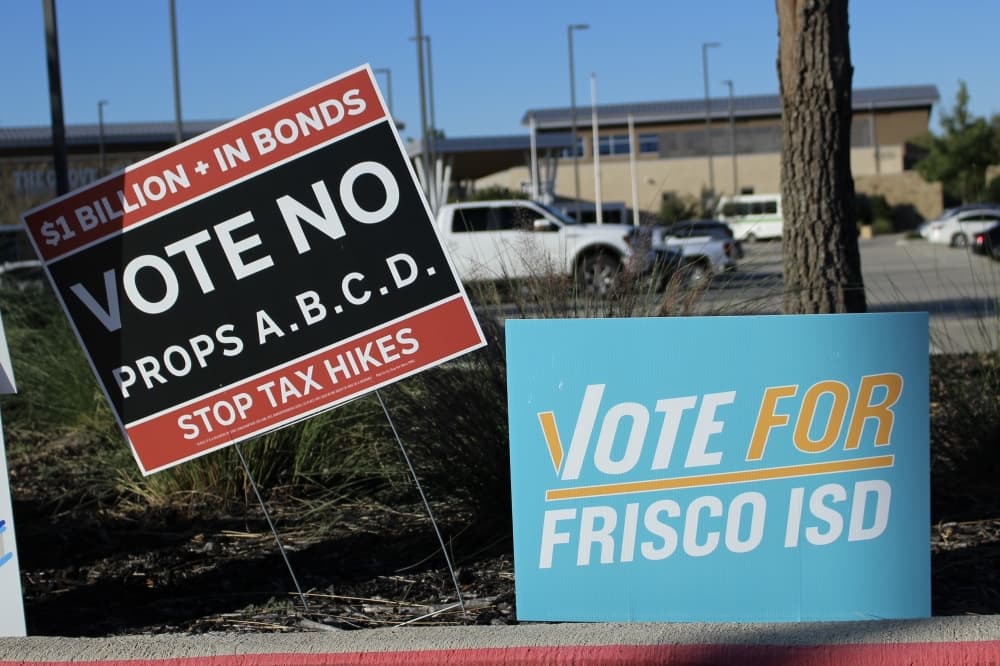 Frisco ISD voters oppose all $1.08B bond propositions