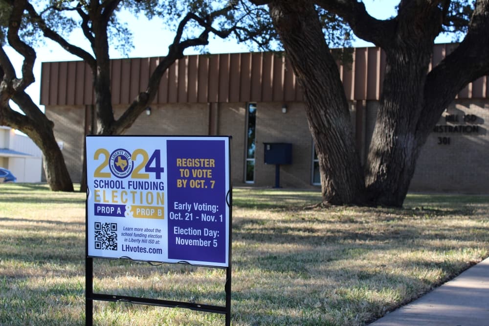 Liberty Hill ISD tax rate increase under Prop A failing, unofficial voting results show