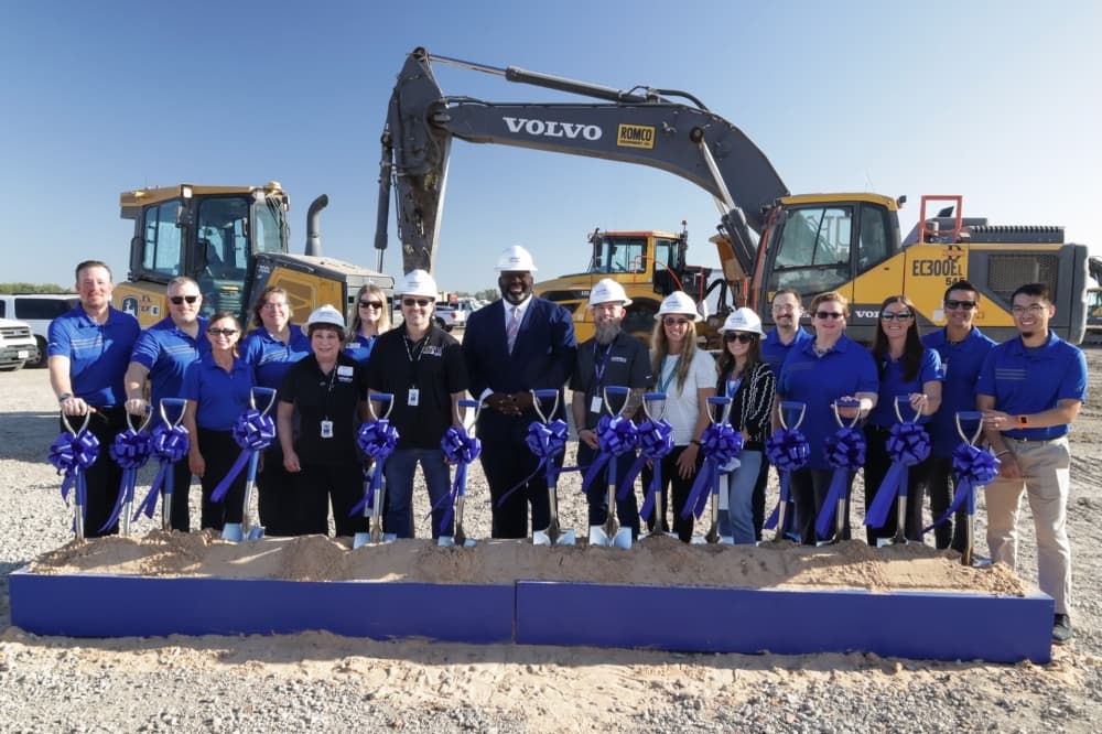 On Oct. 23, district officials and community members celebrated the groundbreaking for the CTE center, located at 1435 Hartledge Road, Rosenberg. (Courtesy Lamar Consolidated ISD)