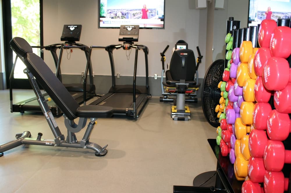 Exercise room. 