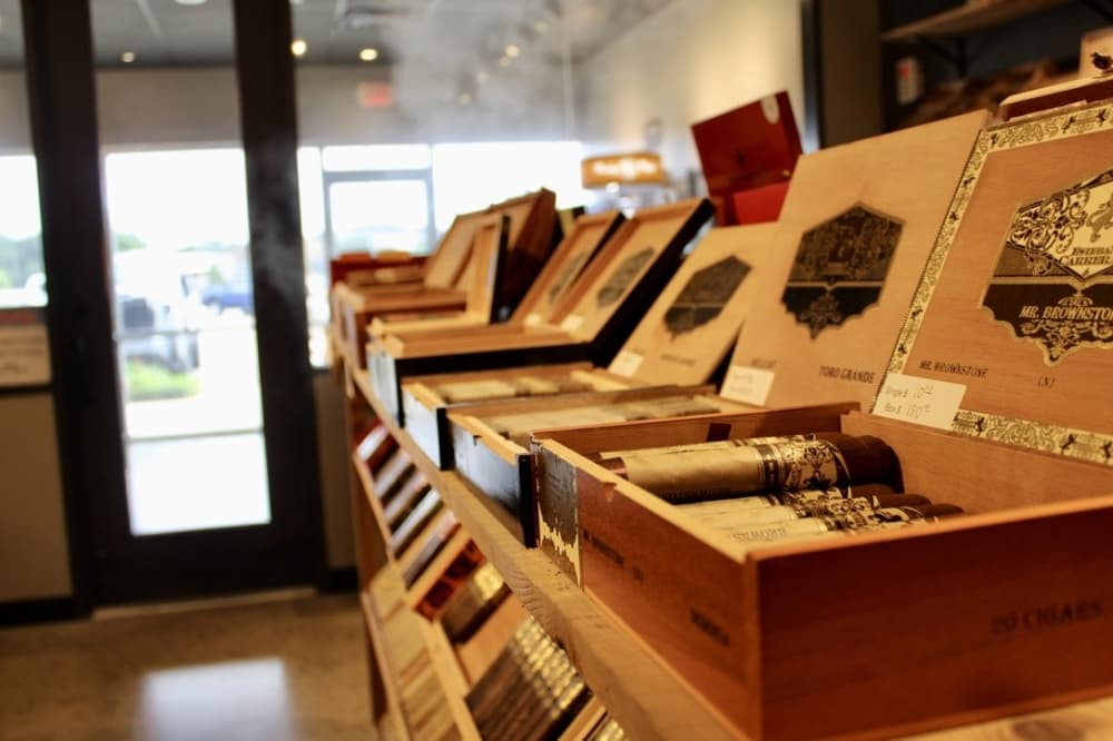 The Craft Cigar Company offers luxury cigars. (Jovanna Aguilar/Community Impact)