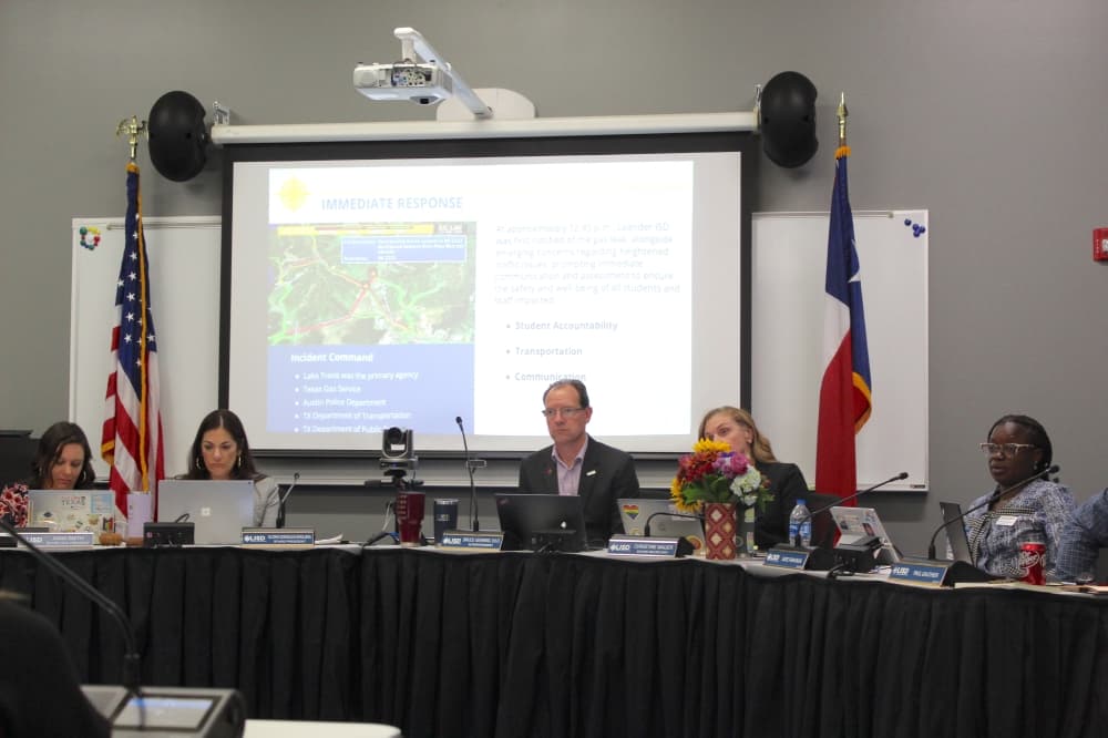 Leander ISD officials discuss response to gas leak, school closures