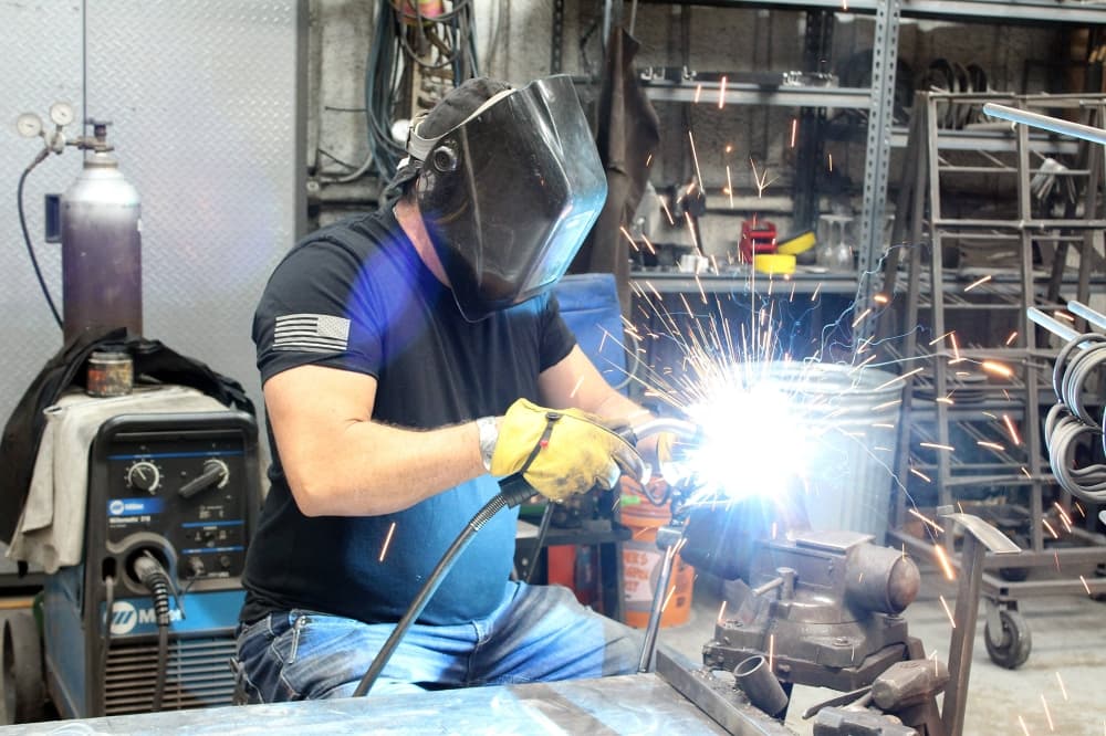 Iron Chinchilla  owner customizes welded art in Fort Worth