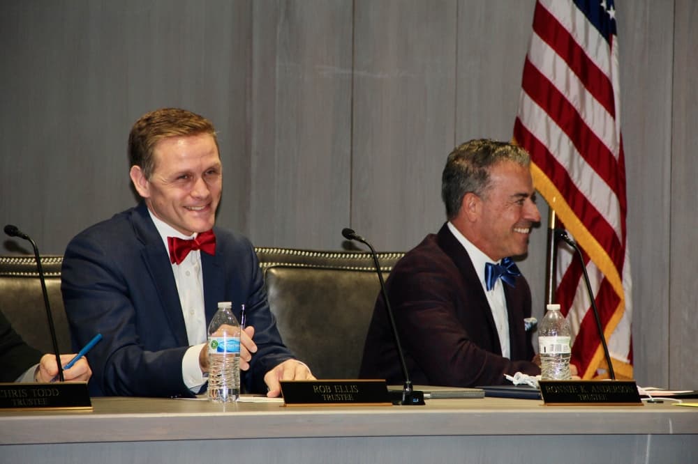 Klein ISD board members honor outgoing trustee after 15 years of service