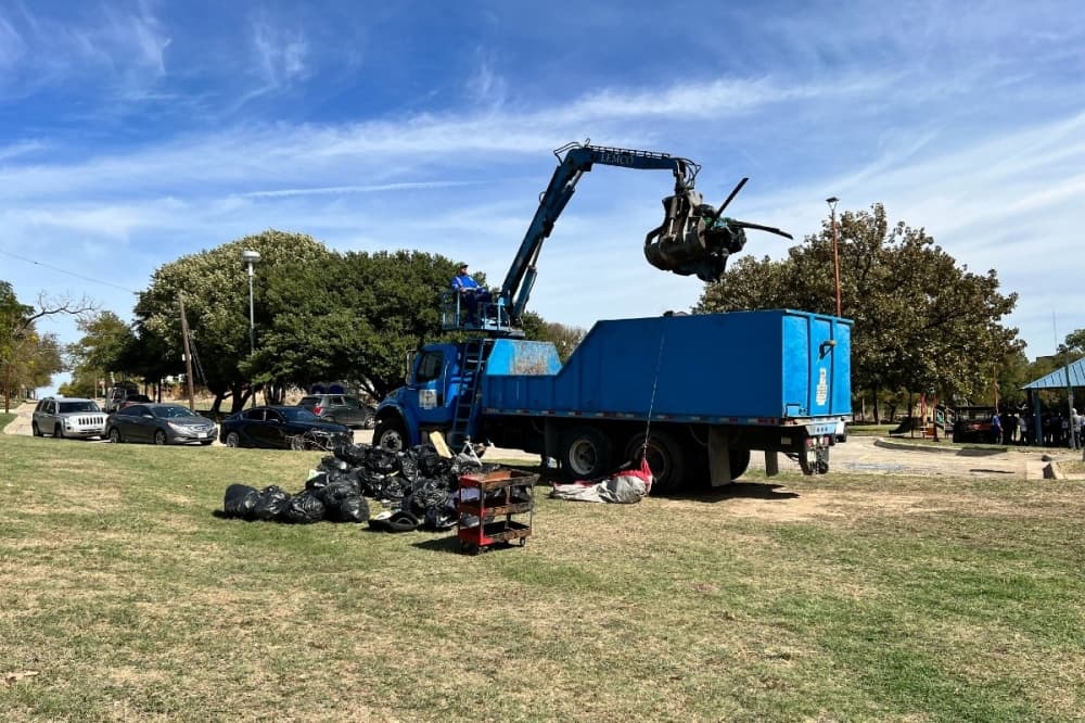 Fort Worth cleans up 19.7M pounds of litter in FY 2024, to host scrap tire event Nov. 16