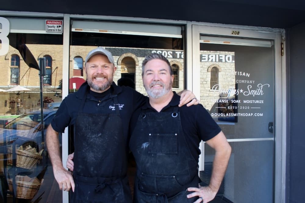 Douglas-Smith Artisan Soap Co. offers handmade, plant-based products on The Square