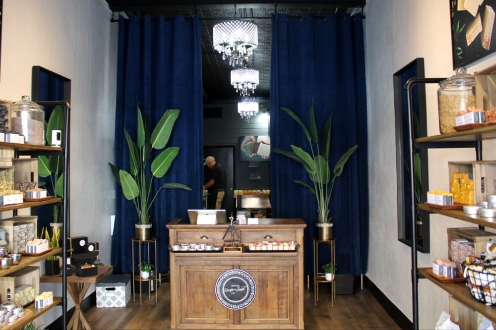 interior of shop