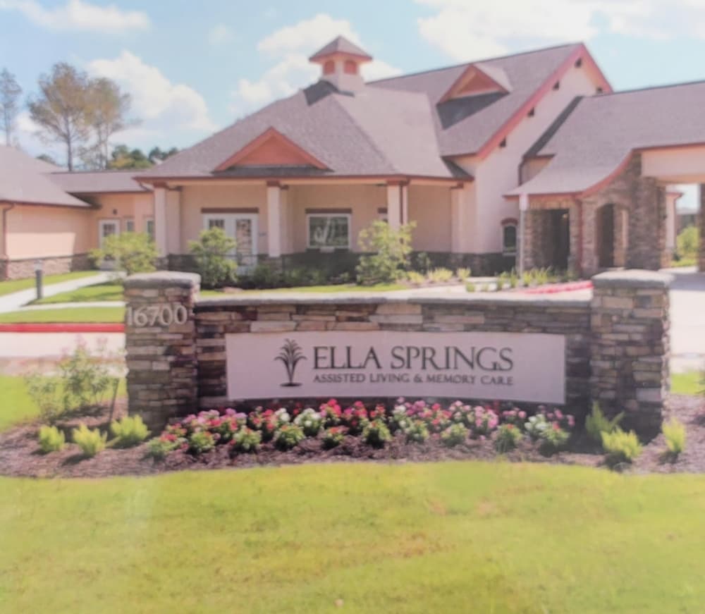 Ella Springs Senior Living Community is an assisted-living and memory care facility located at 16700 Ella Blvd., Houston. (Courtesy Ella Springs Senior Living Community) 