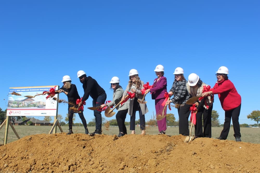 Plano ISD breaks ground on 150,000-square-foot CTE Center