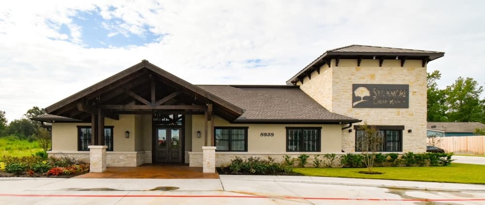 a senior care building