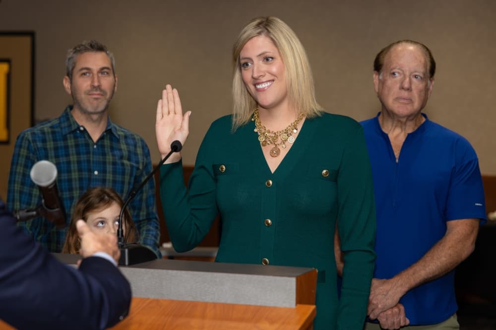 swearing in
