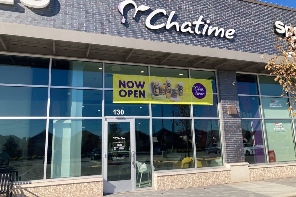 Chatime offers tea drinks in Frisco
