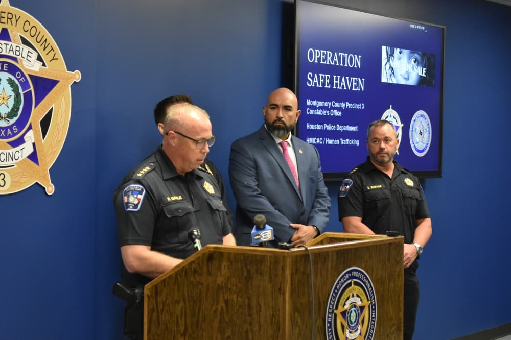 Montgomery County, Houston law enforcement mark collaborative efforts to curb child exploitation