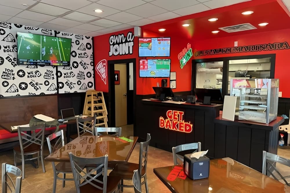Stoner's Pizza Joint serves pizza, smoked wings, salads, desserts and more. (Courtesy Stoner's Pizza Joint San Marcos)

